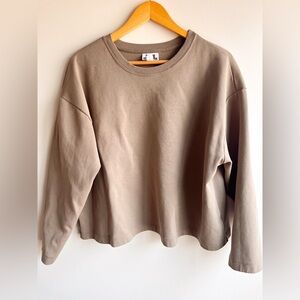 2pc Future Collective Taupe Sweater Set